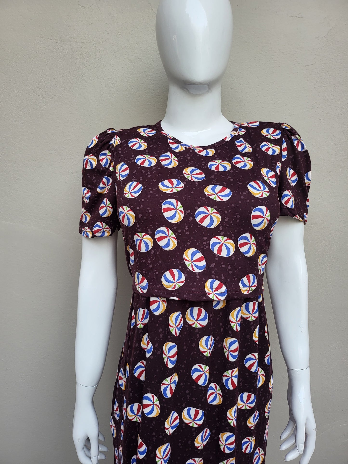 Pullup zipless feeding dresses