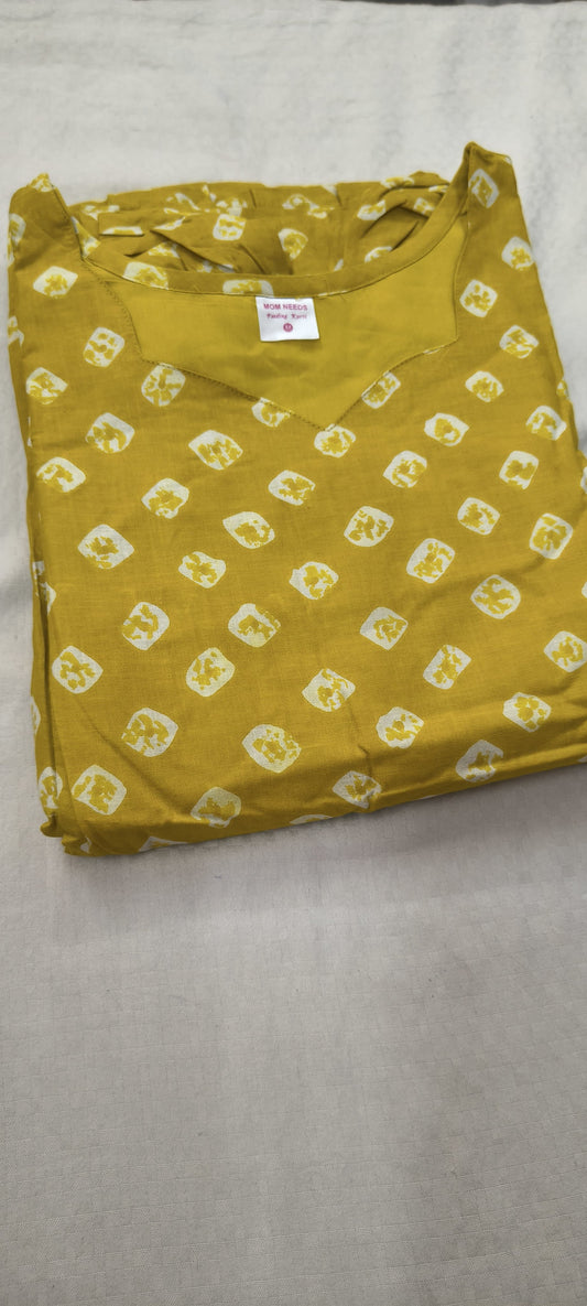 Yellow bandhini summer