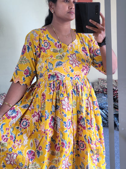 Plus size feeding kurtis