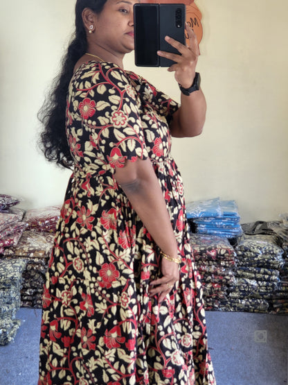 Kalamkaari feeding kurtis