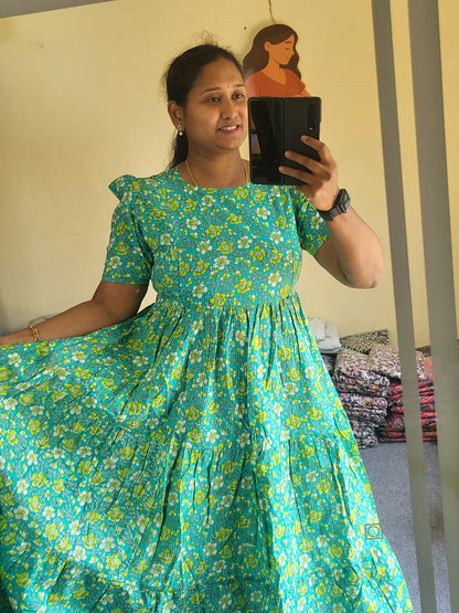 Kathawork feeding kurtis