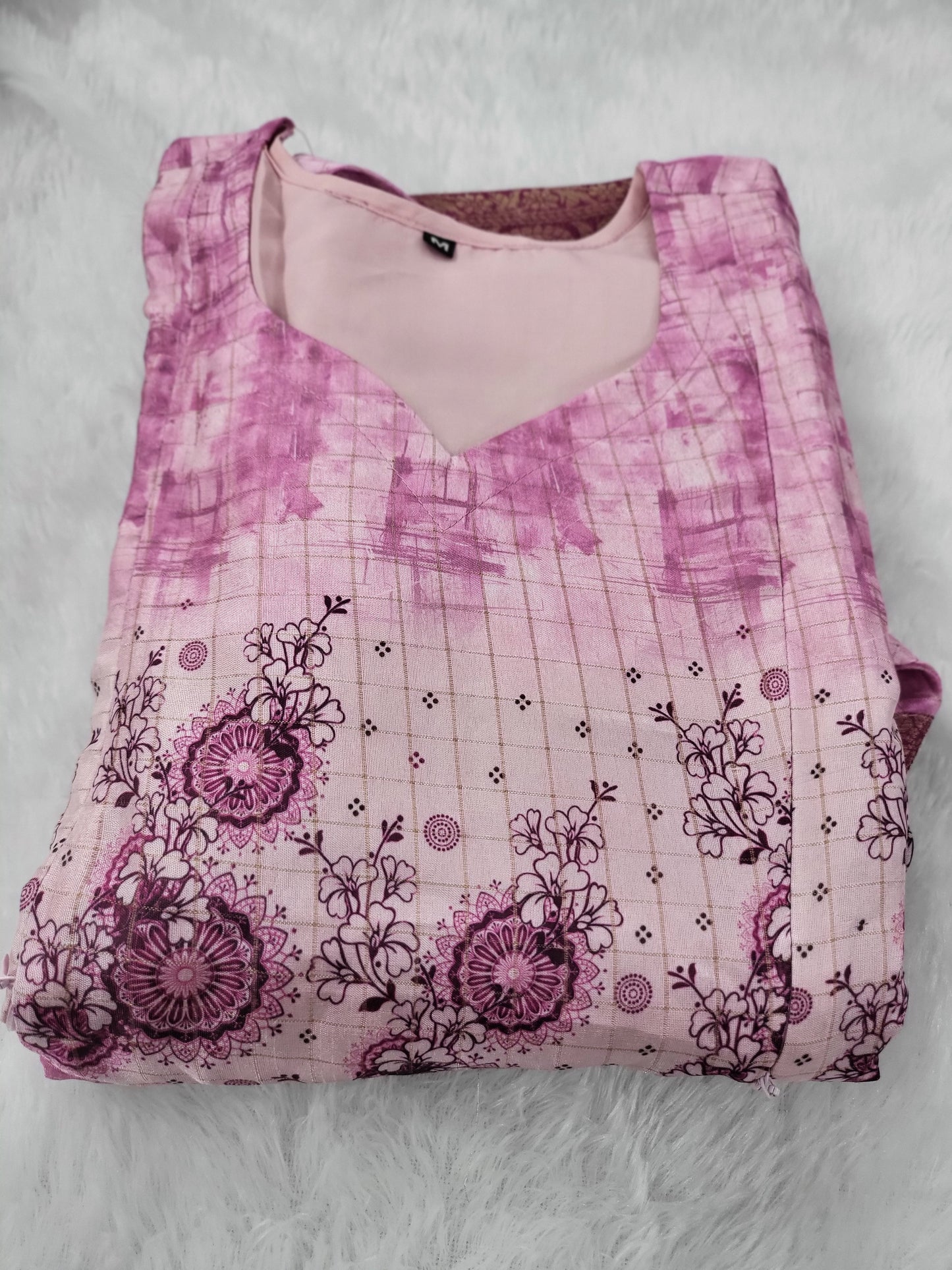 Festive collection long 1pc pink