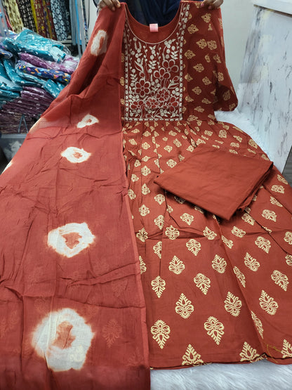 3pc set embroidery mer1