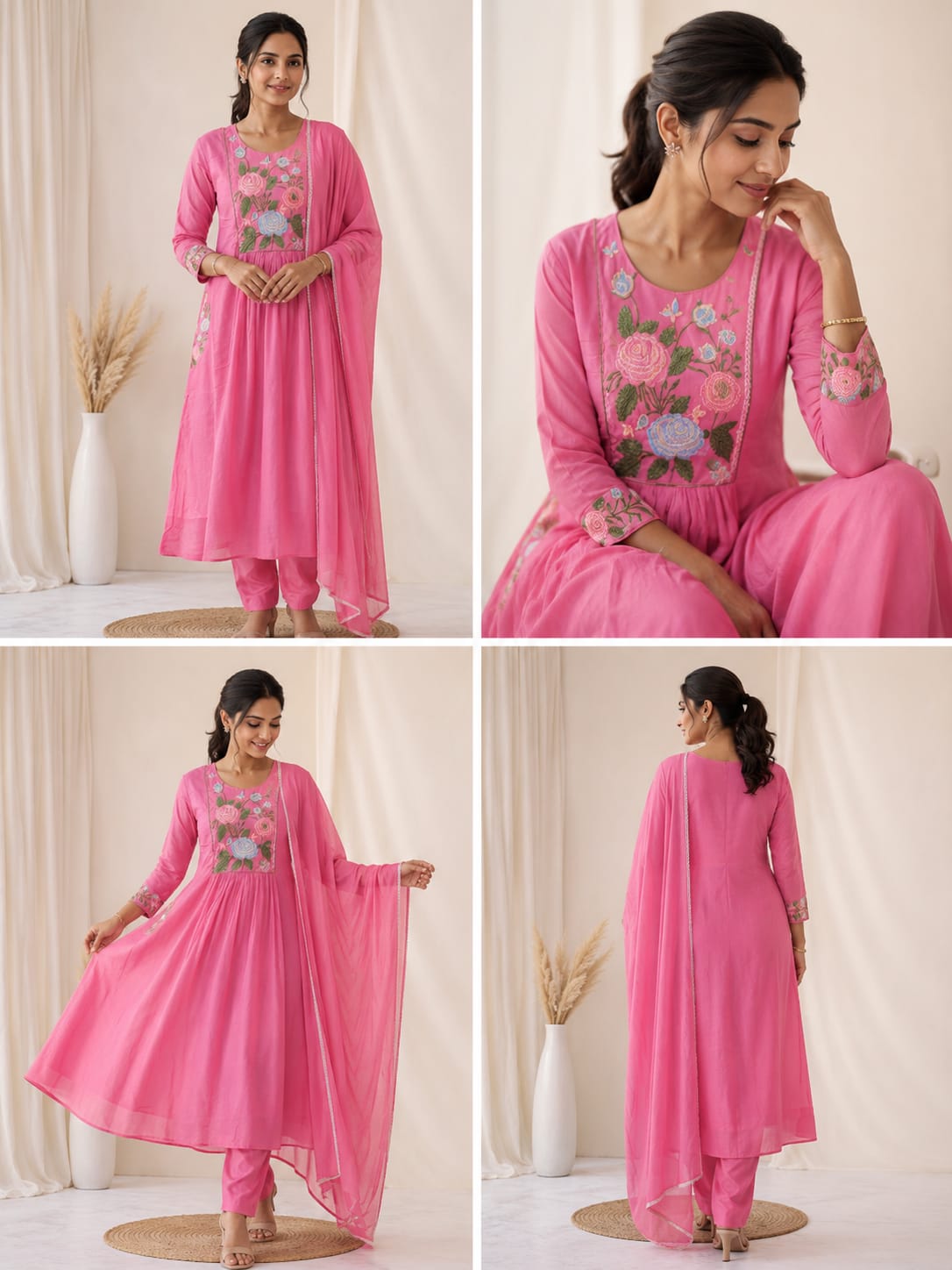 1550 3pc sets Partywear pnk