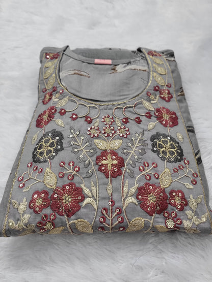 3pc sets embroidery gry286