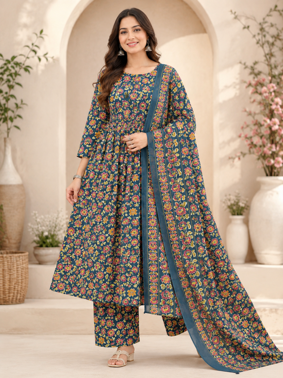 3pc sets in feeding cotton blu