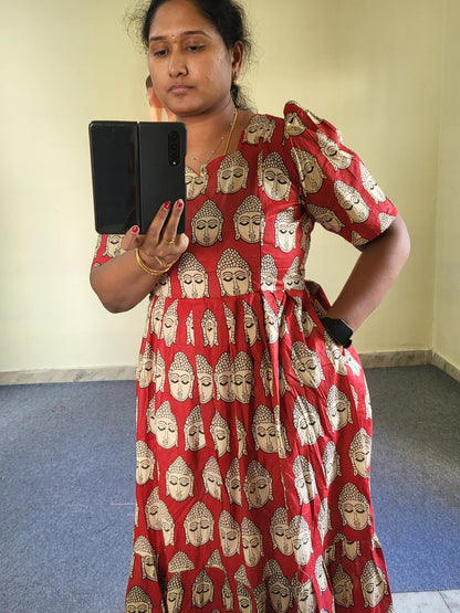 Kalamkaari feeding kurtis