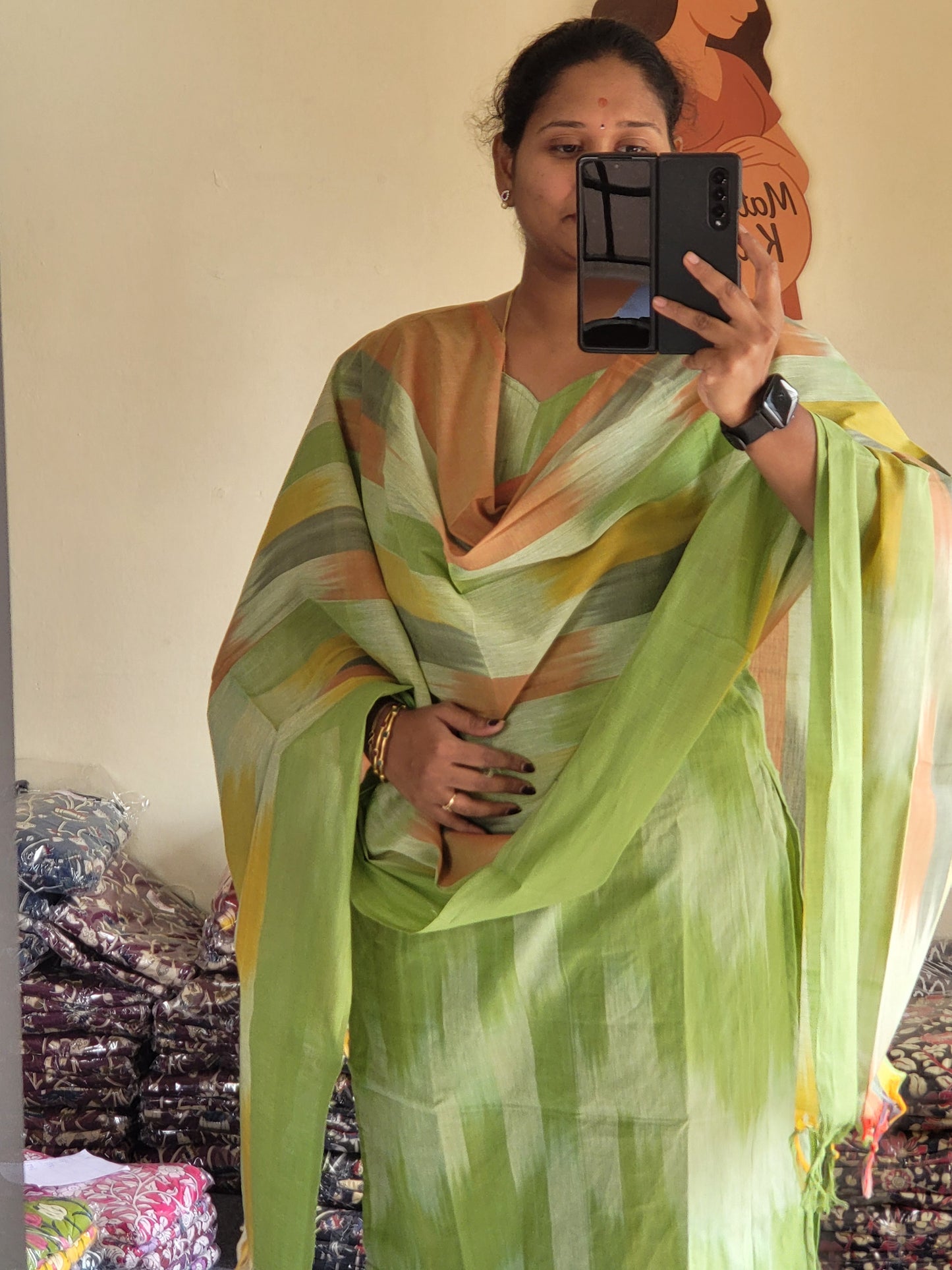 Ikkat 3pc sets in feeding