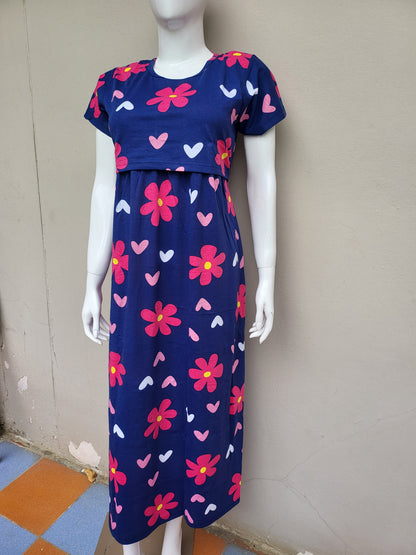 Pullup feeding dresses