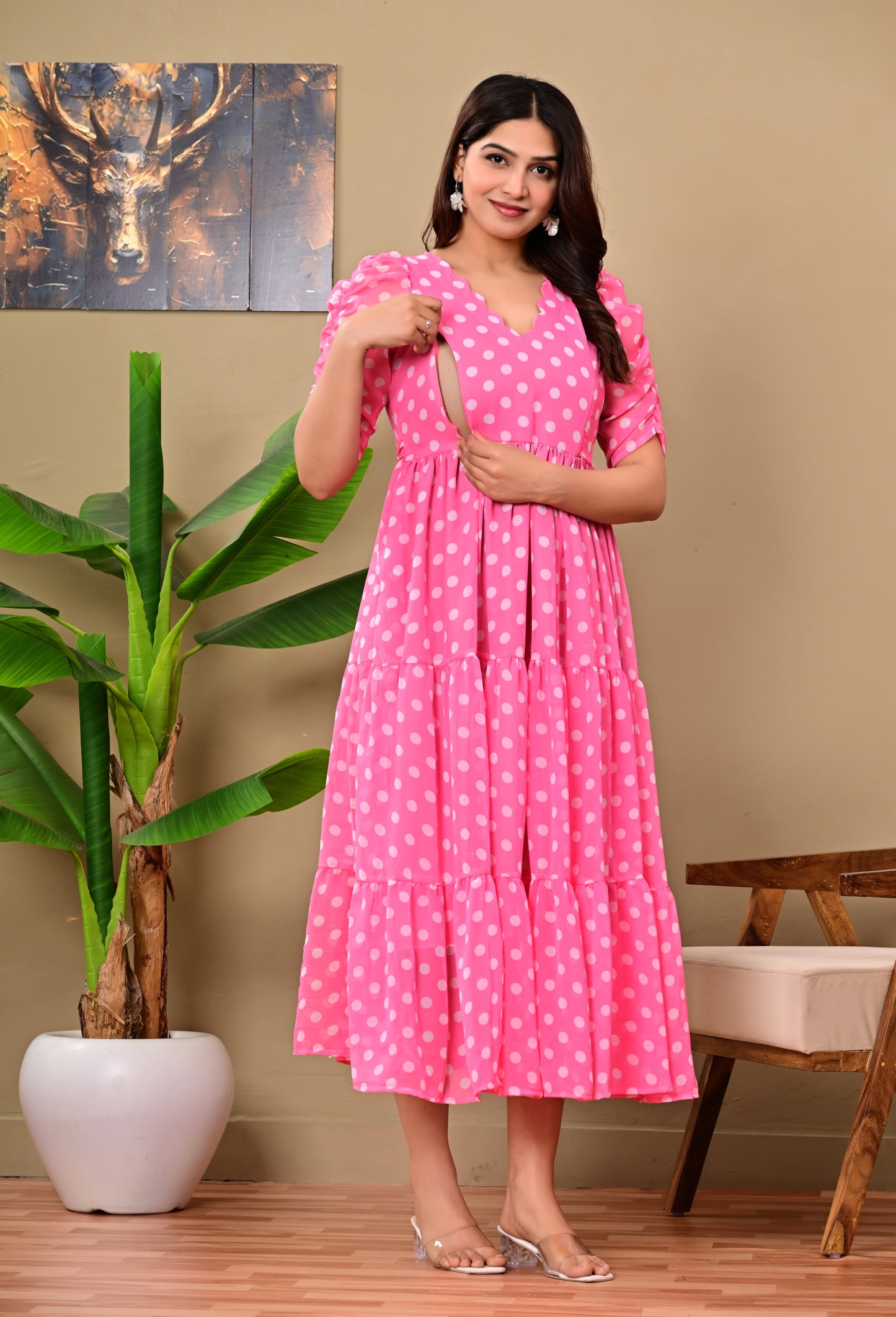 Gorgette Feeding Kurtis