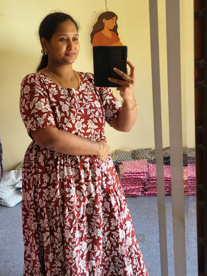 Kalamkaari feeding kurtis