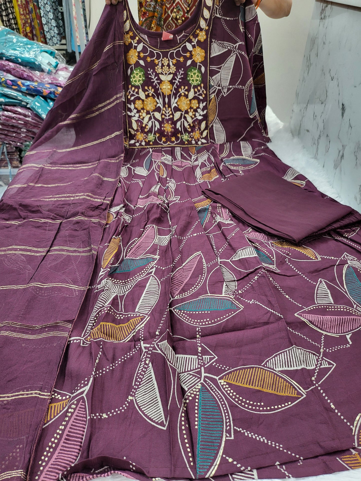 3PC sets embroidery Br