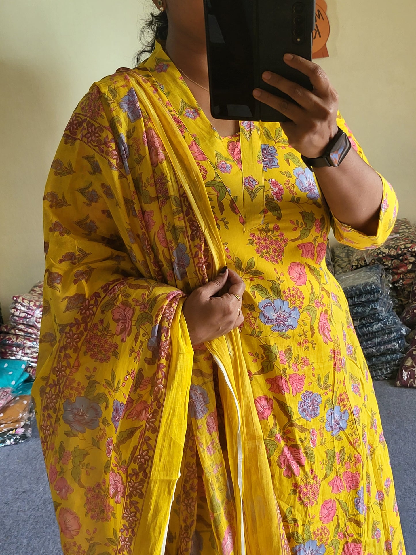 3Pc sets Feeding in A line Pattern