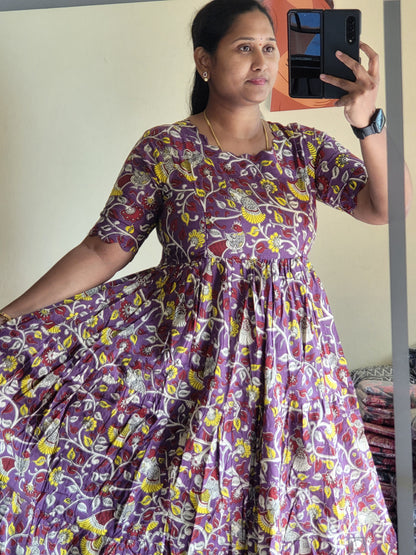 Kalamkaari feeding kurtis