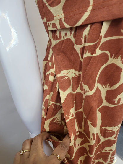 Pullup zipless feeding giraffe