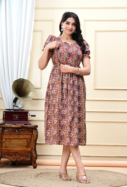 Pure cotton feeding Anarkali Kurtis