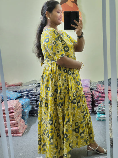 Feeding Kalamkaari Kurtis