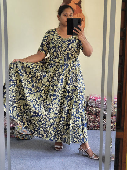 Kalamkaari feeding kurtis