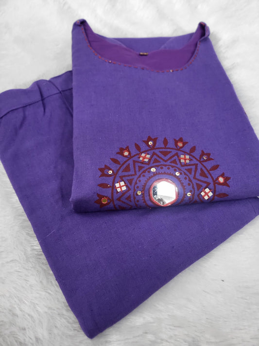 Office wear feeding co-ord sets prpl