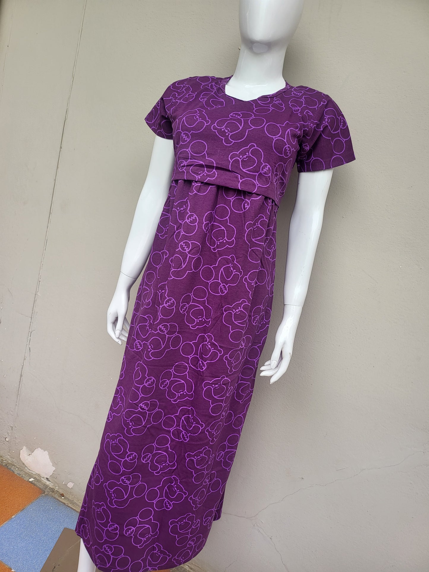 Pullup feeding dresses
