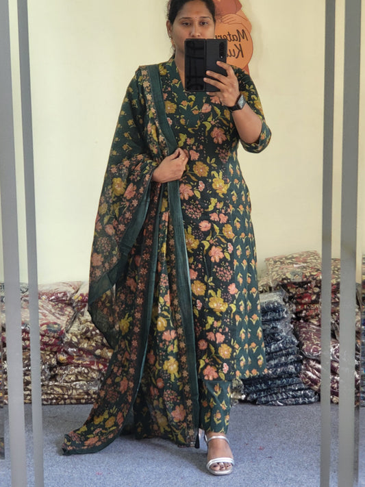 3Pc sets Feeding in A line Pattern