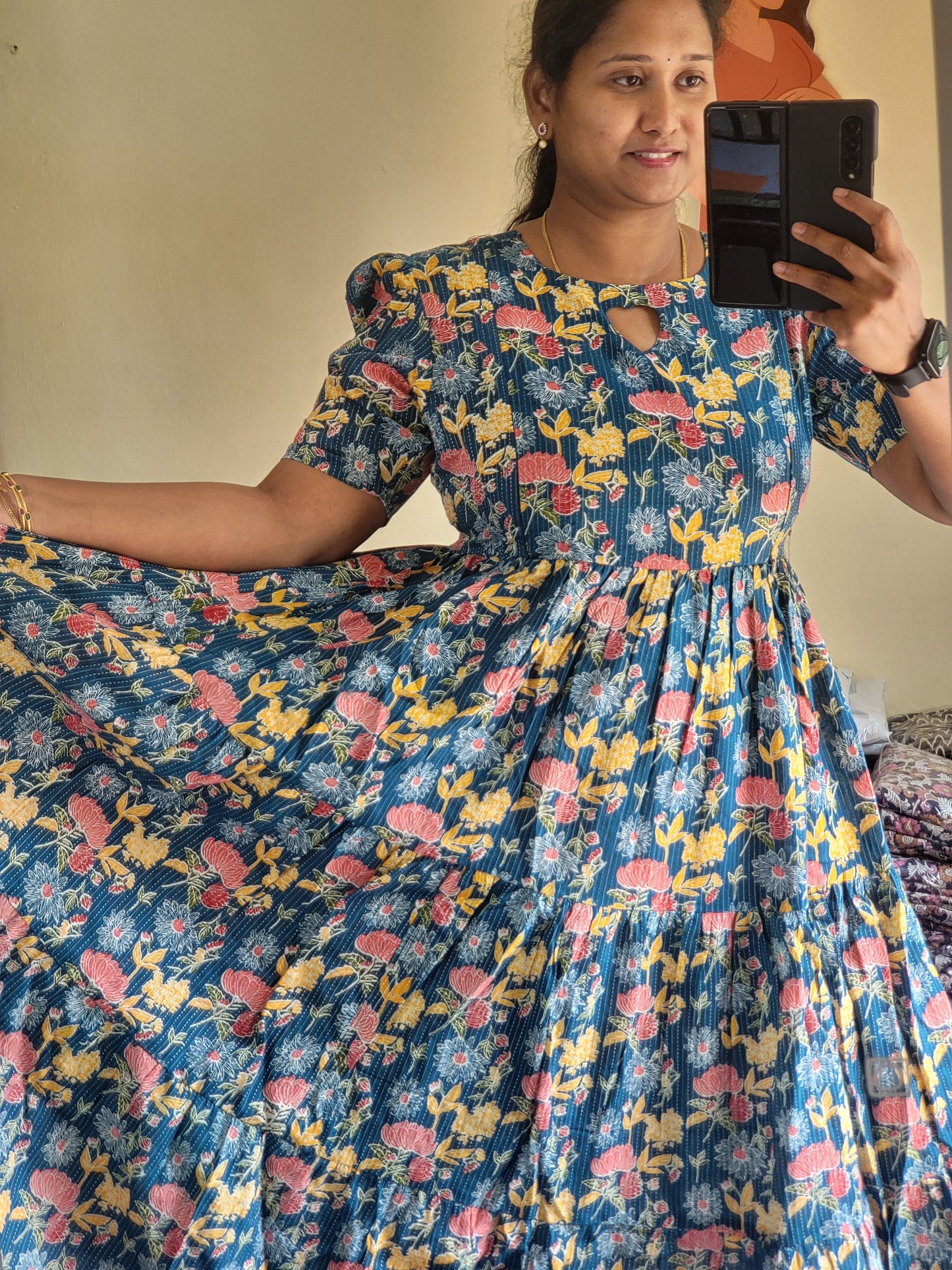 Kathawork feeding kurtis