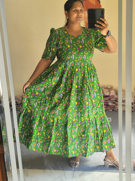 Kalamkaari full lining feeding