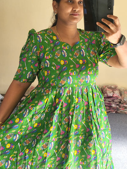 Kalamkaari full lining feeding