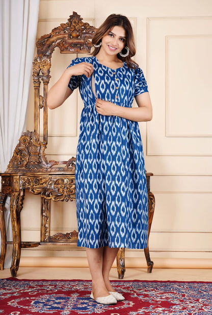 Pure cotton feeding Anarkali