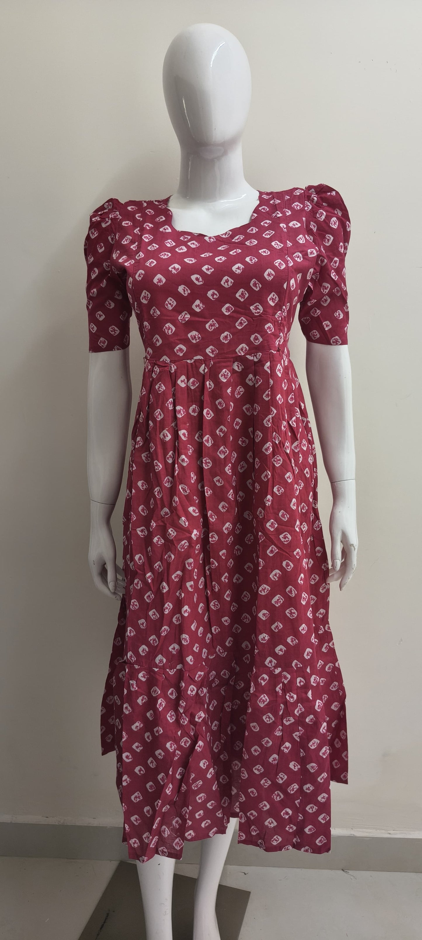 Pink bandhini summer