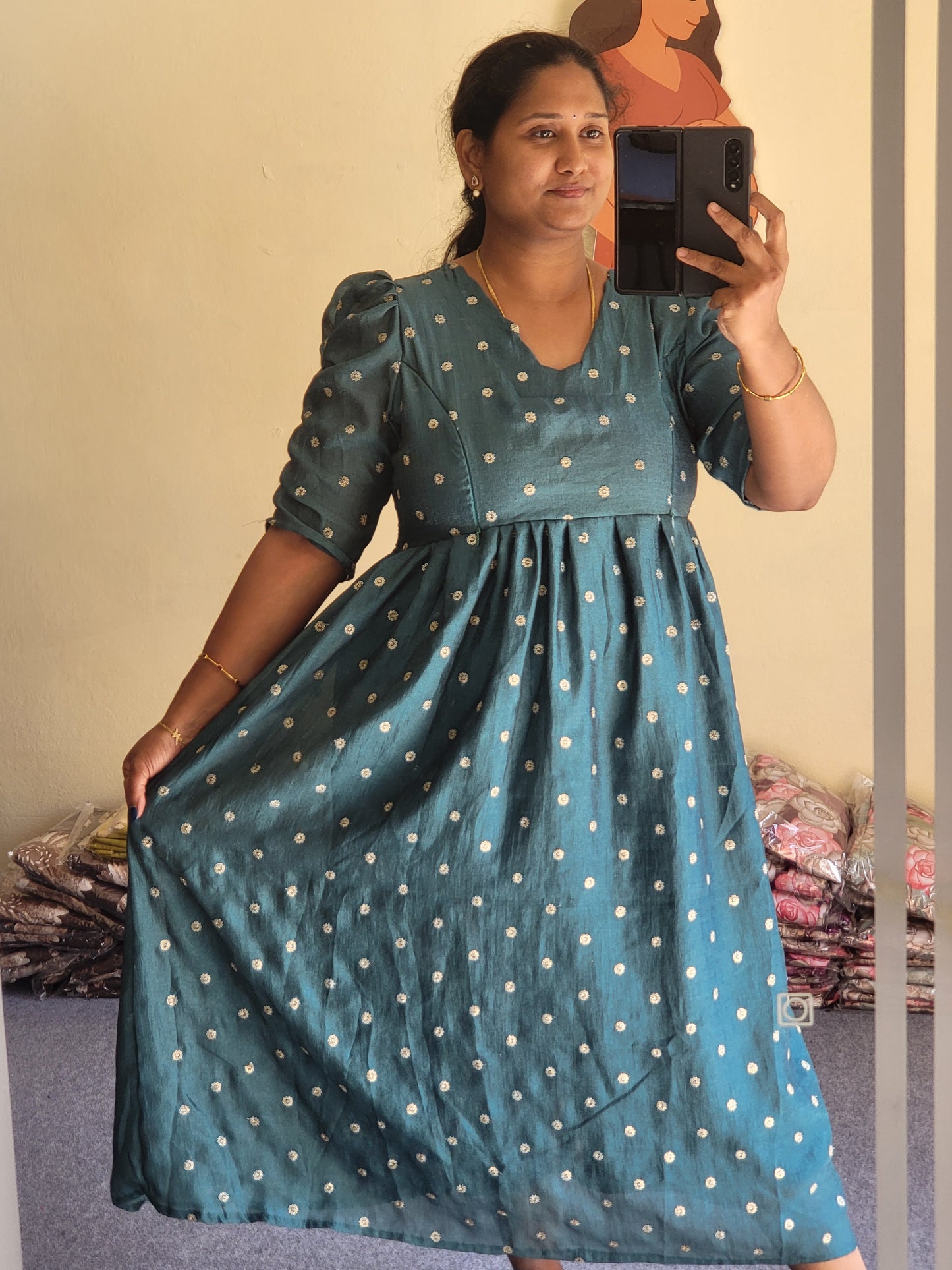 Partywear 1pc in feeding