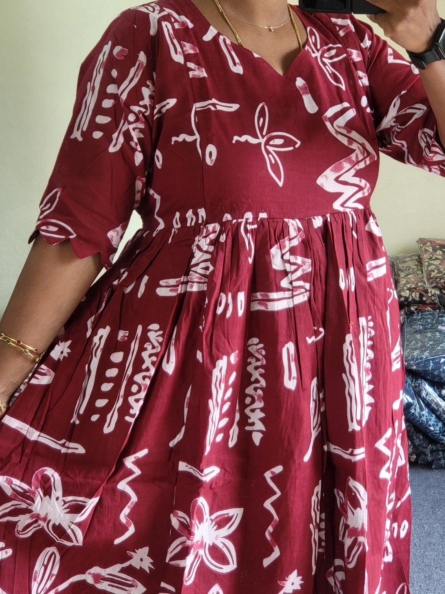 Plus size feeding kurtis