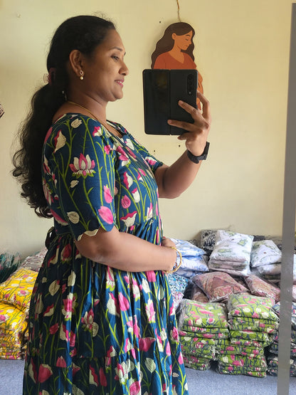 Kalamkaari feeding kurtis