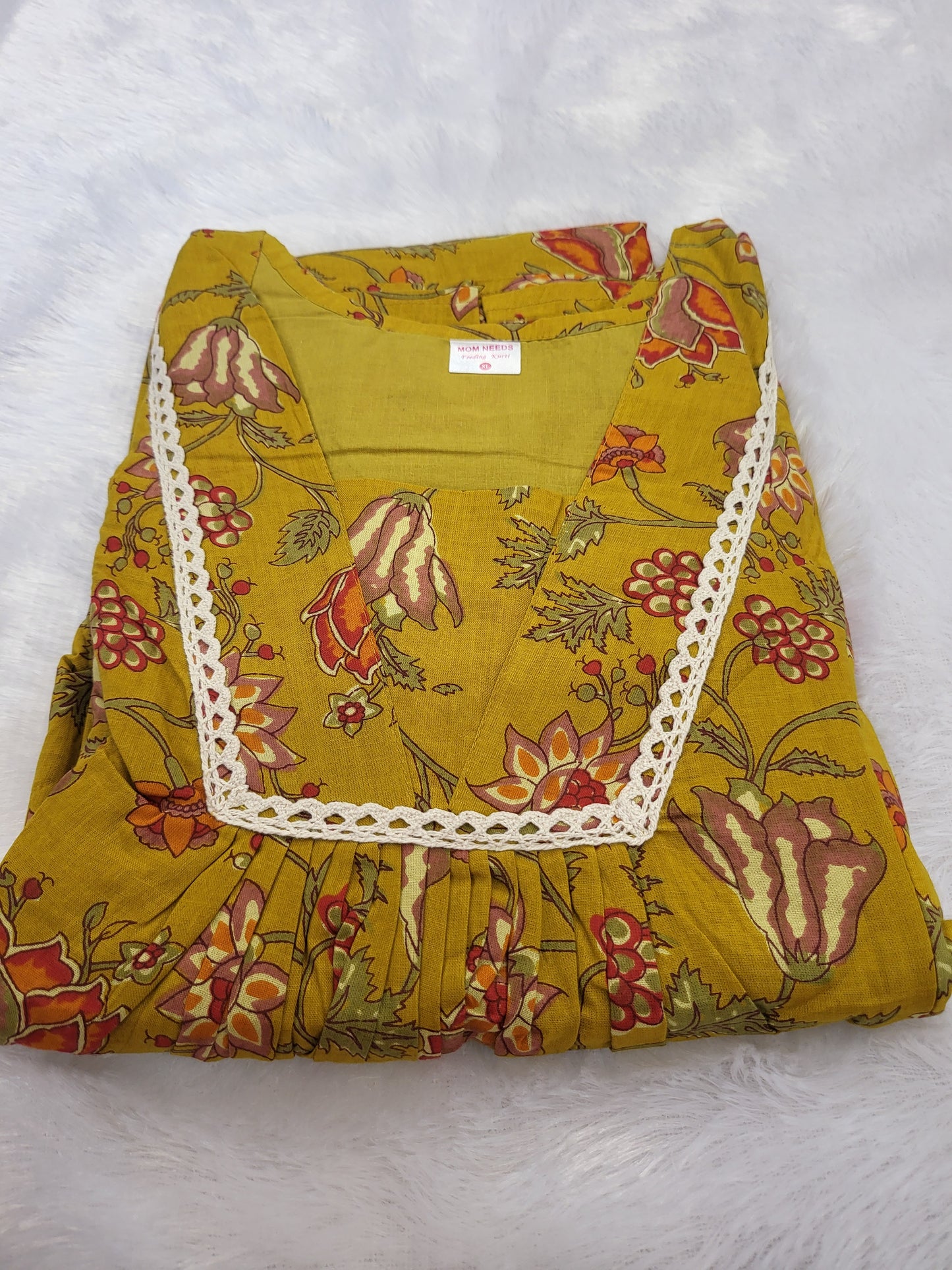 A-line lace model feeding yl/org