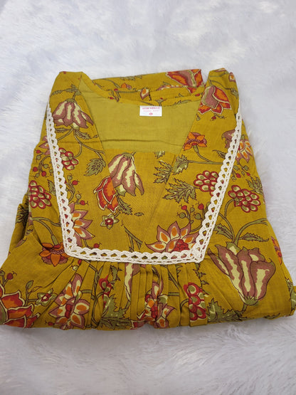 A-line lace model feeding yl/org