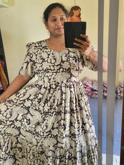 Kalamkaari full lining feeding