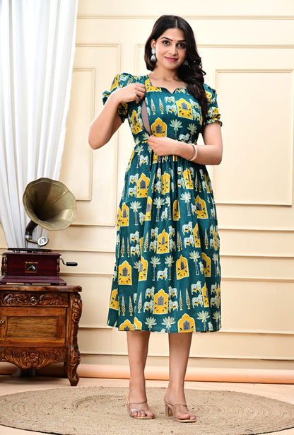 Cotton Feeding Anarkali Kurtis