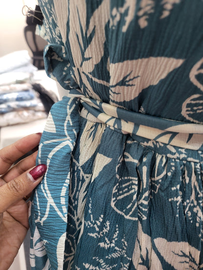 Deltacrepe feeding dresses seablu