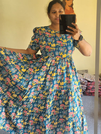 Kathawork feeding kurtis