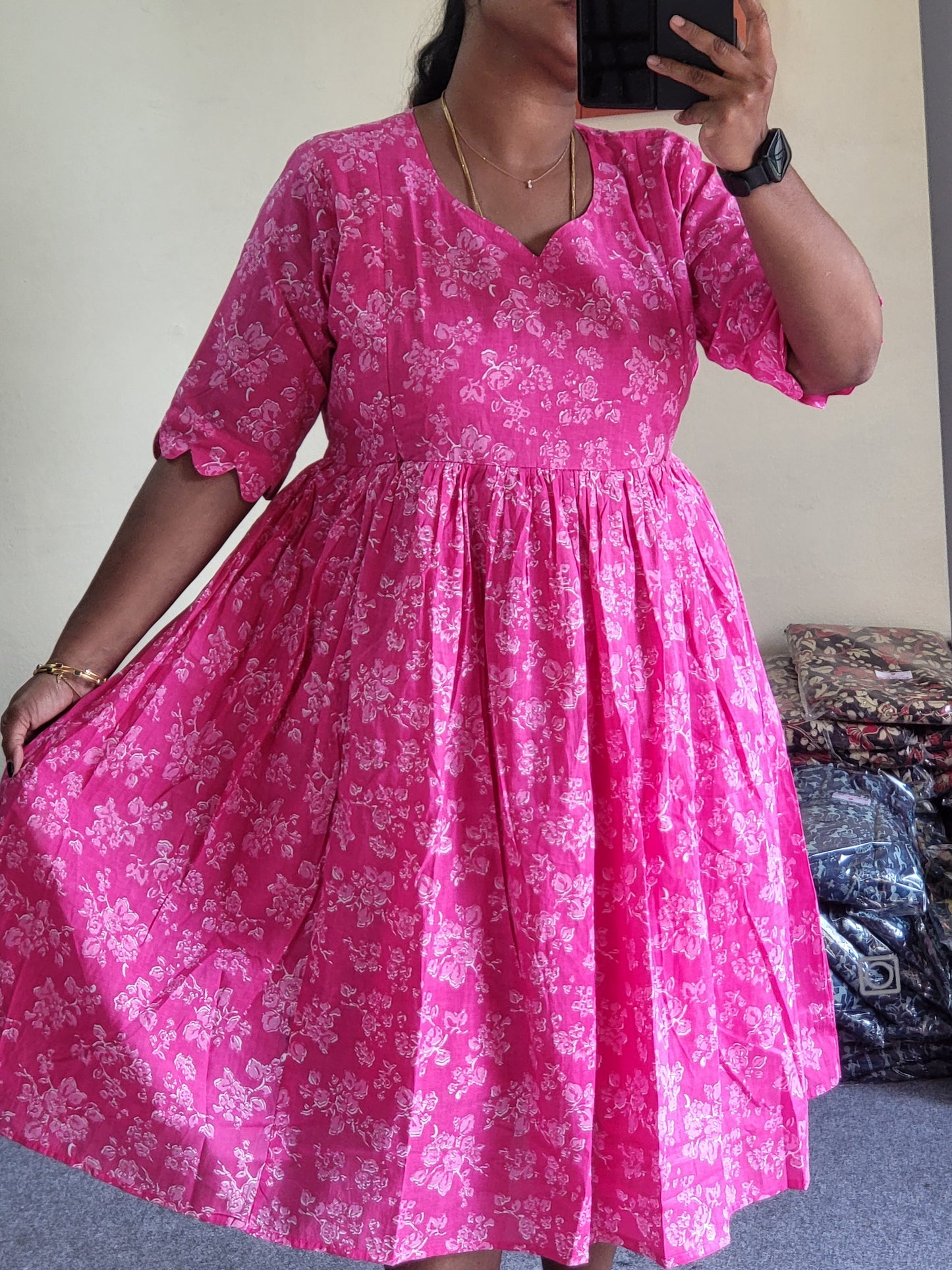 Plus size feeding kurtis