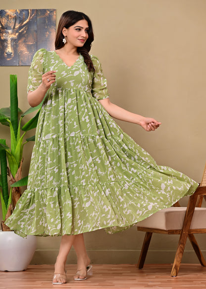 GORGETTE FEEDING KURTIS