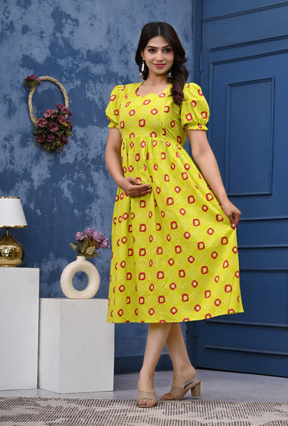 Pure cotton feeding Anarkali