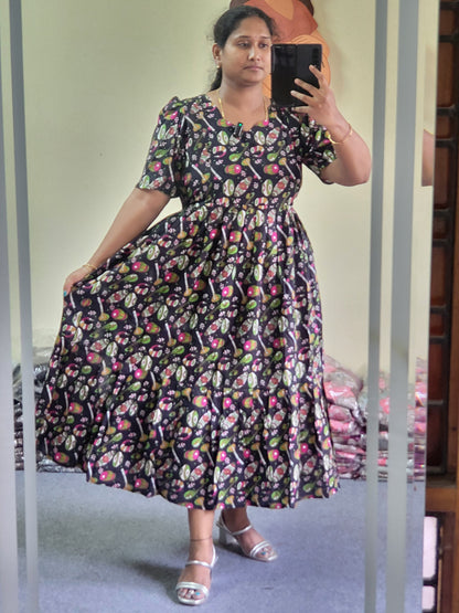 Kalamkaari print feeding kurtis