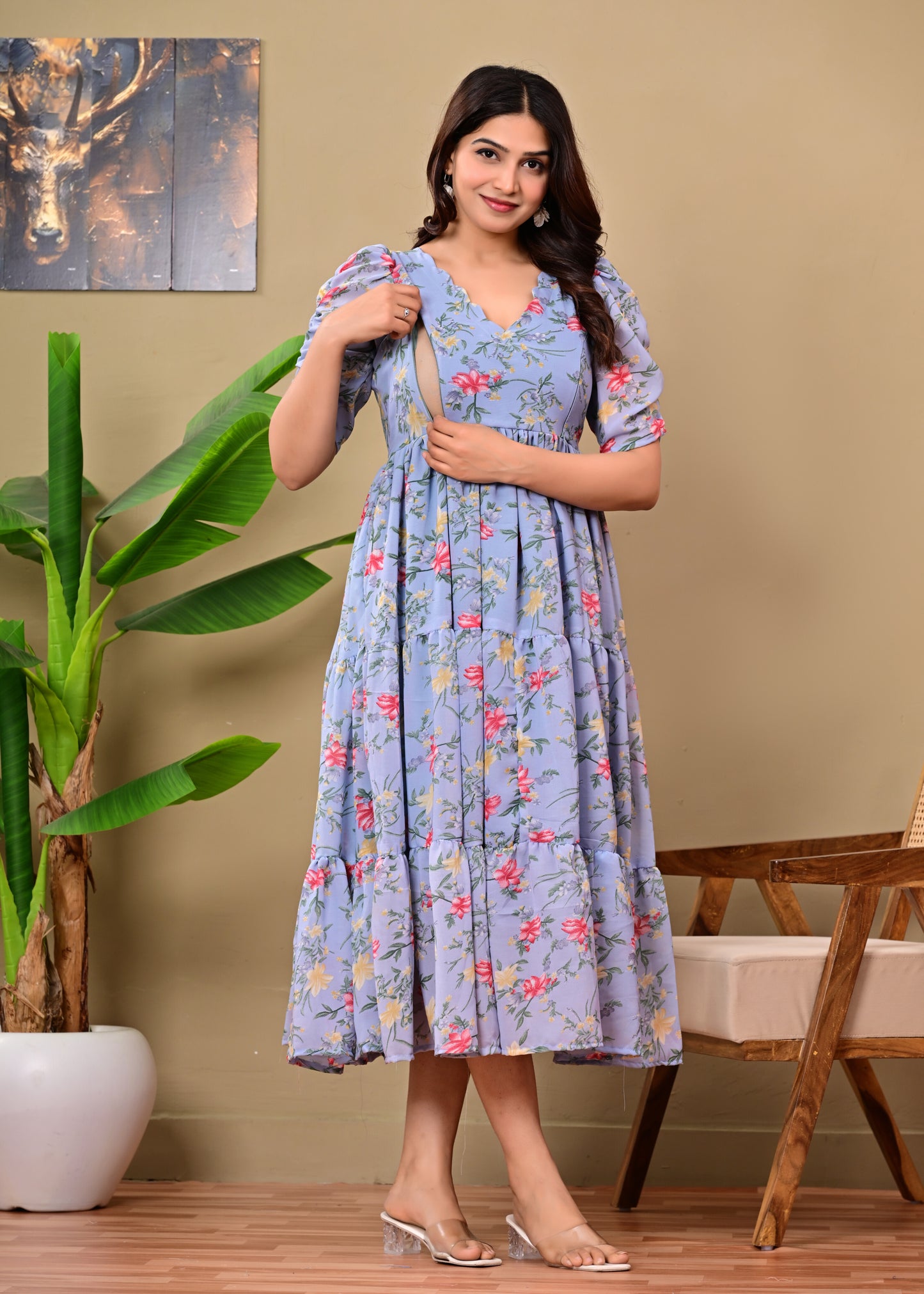 Gorgette Feeding Kurtis