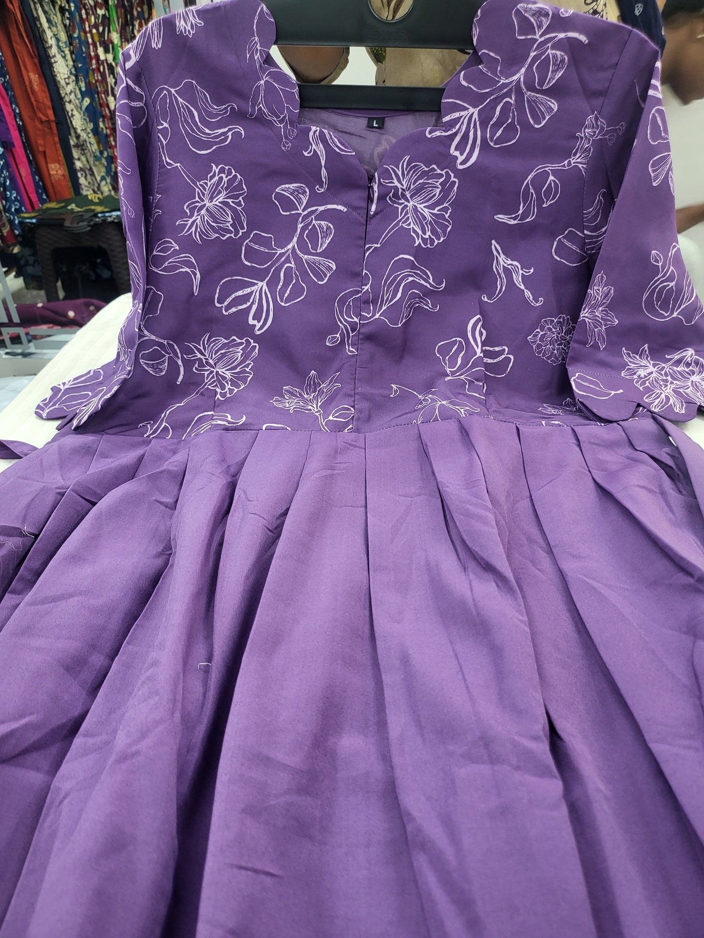 699 center zip lavender