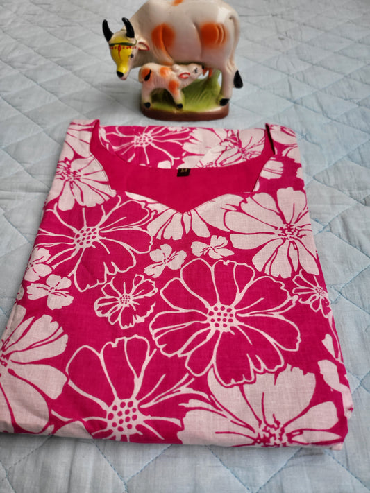 Cotton Lining feeding Anarkali