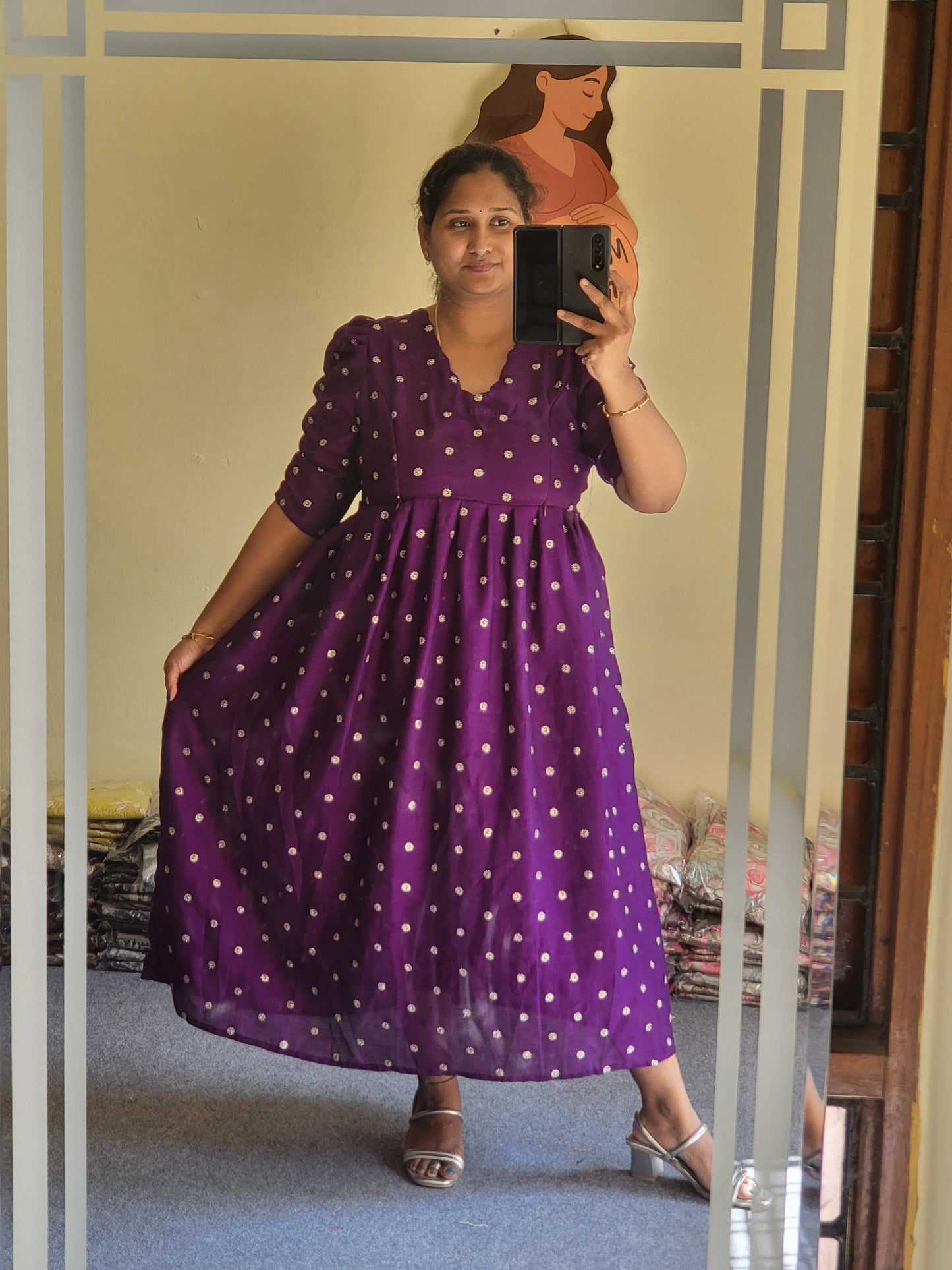 Partywear 1pc in feeding