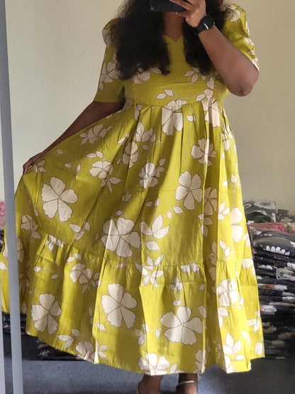 Modal chanderi feeding dresses