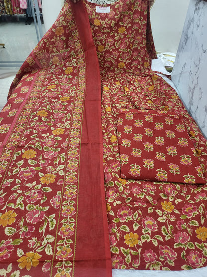 3pc sets in feeding cotton red