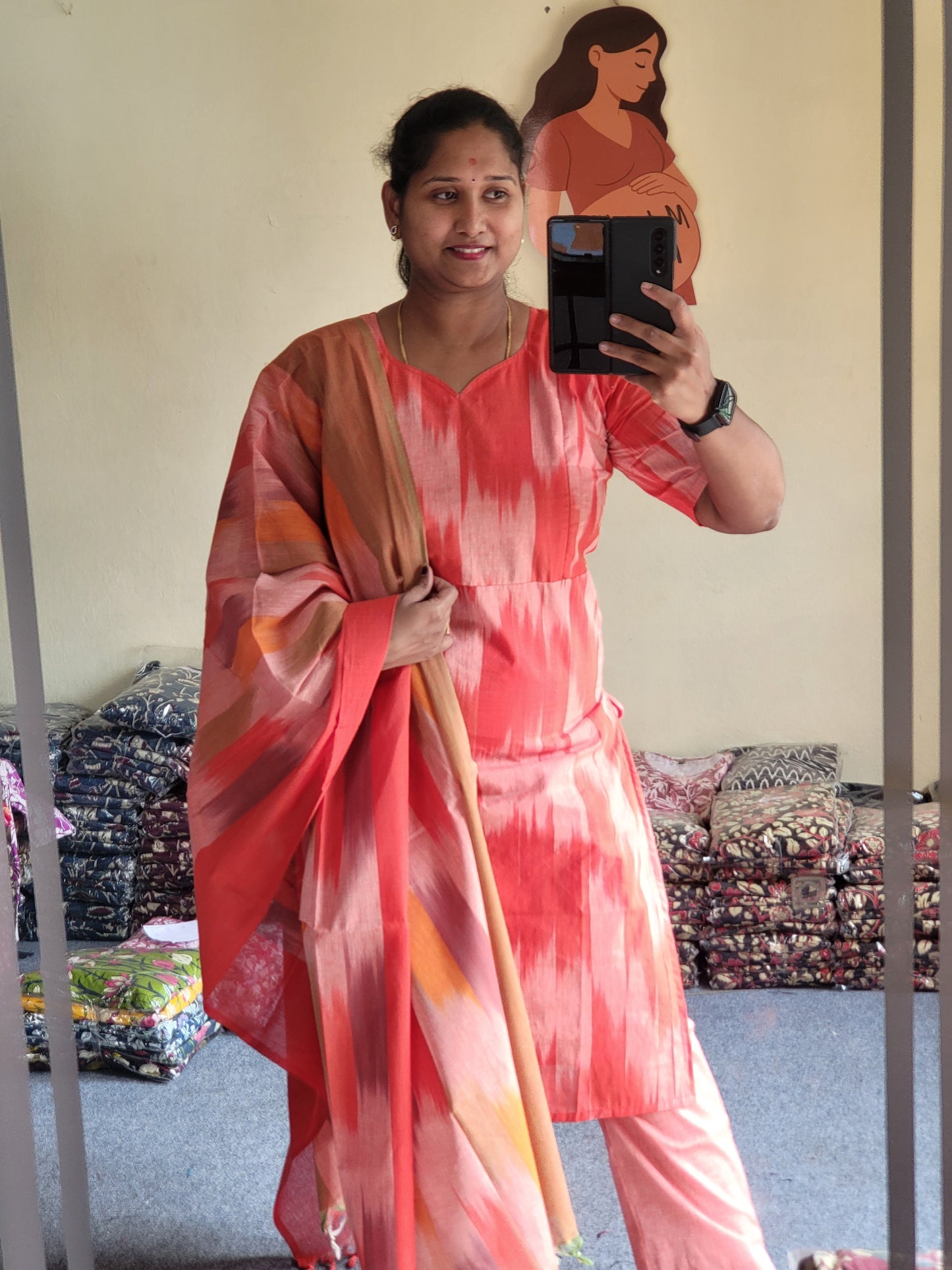 Ikkat 3pc sets in feeding